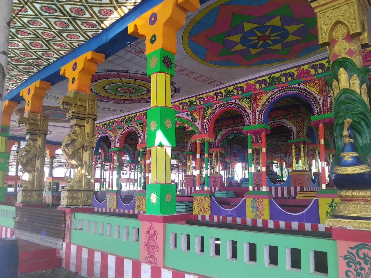 Traditional Yagasalai Setup